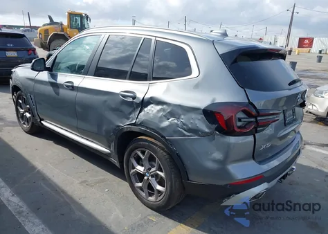 2024 BMW X3 Sdrive30I z USA, uszkodzony, nr VIN 5UX43DP02R9U43683